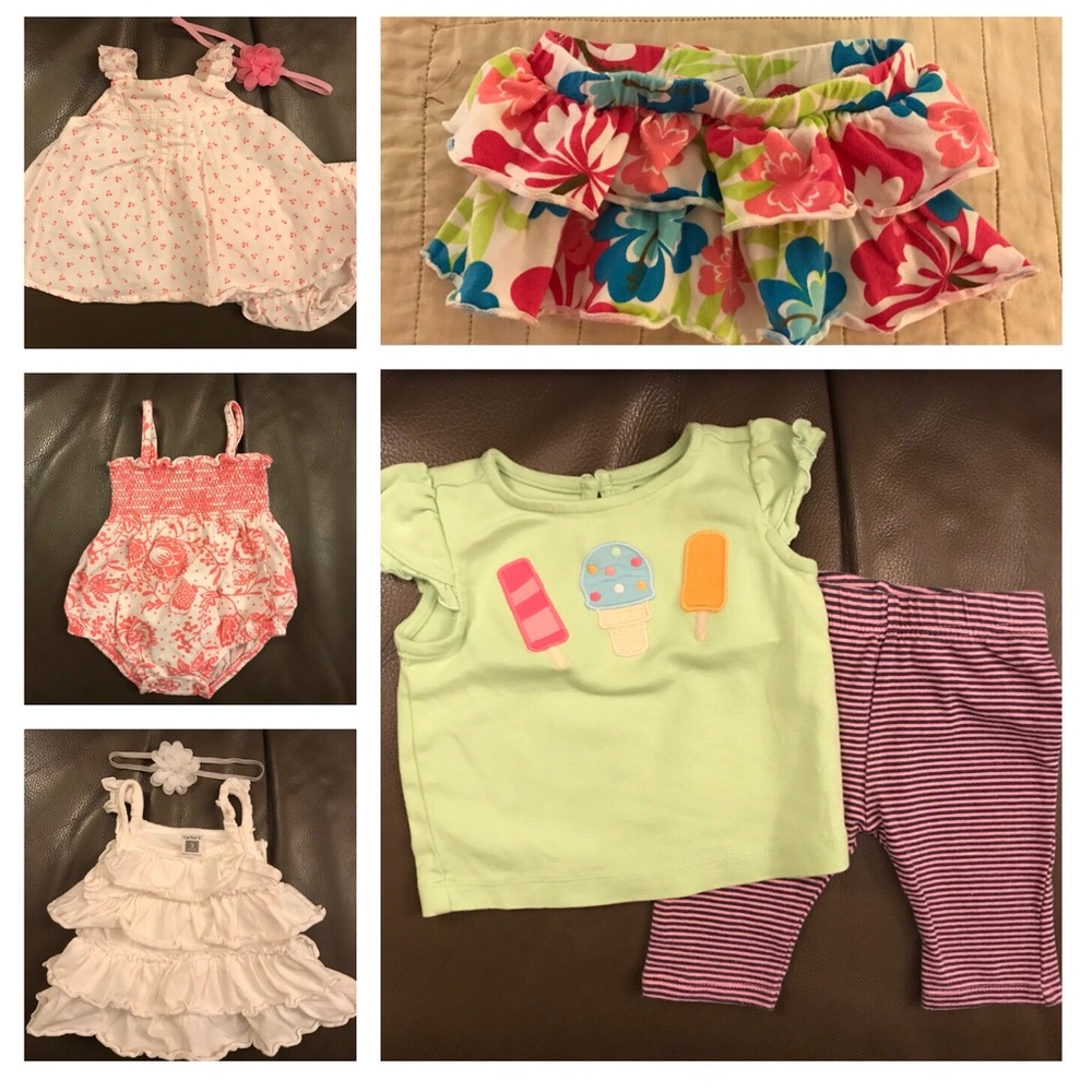 [3/3-6m] EUC Baby Girl Lot